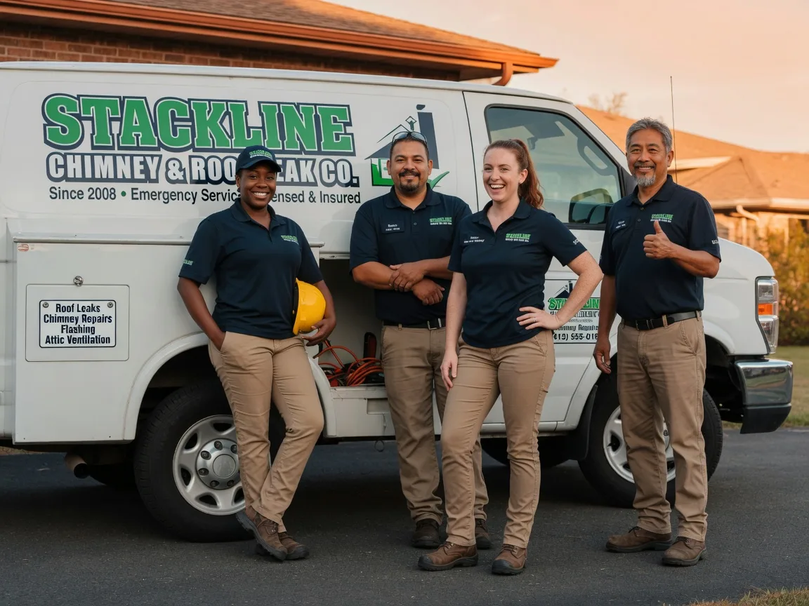 Chimney flashing repair company in Townsend, GA